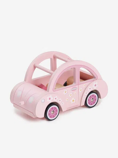 Le Toy Van Sophie's Dolls House Toy Car (22 X 11 X 12cm) One Size Pink In Pink
