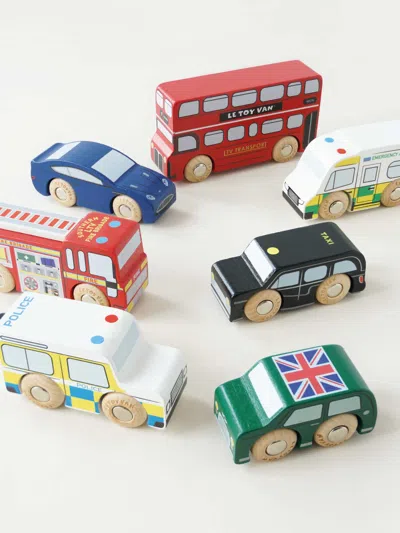Le Toy Van London Toy Car Set-7 Piece (10 X 3 X 5cm) One Size Multicoloured In Multicoloured