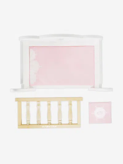 Le Toy Van Dolls Wooden Cot (w:416 D:236 H:243mm) One Size Ivory In Ivory