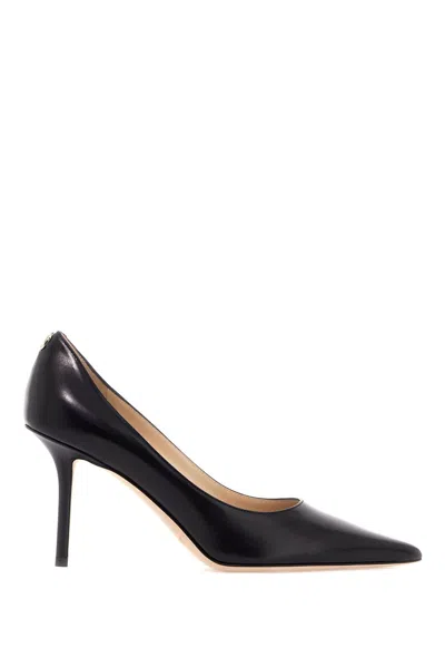 Jimmy Choo Romy 100mm Leather High-heel Pumps In Black