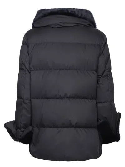 Herno Black Down Jackets In Black