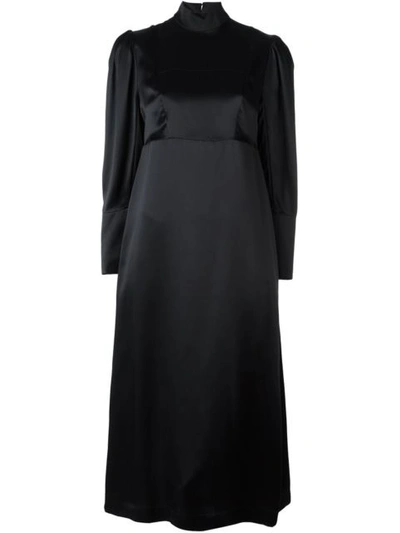 Simone Rocha High Neck Dress In Black