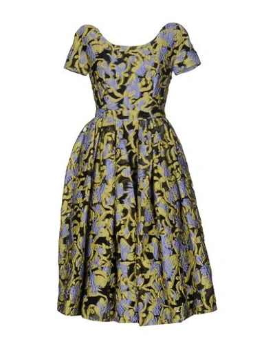 Mary Katrantzou Formal Dress In Acid Green