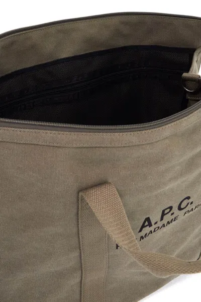 A.p.c. Travel Bag A. P.c. Men Color Green