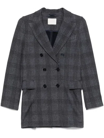 Shop Circolo 1901 Cotton Double Breasted Jacket
