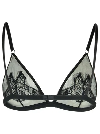 Dolce & Gabbana Black Polyamide Blend Bra
