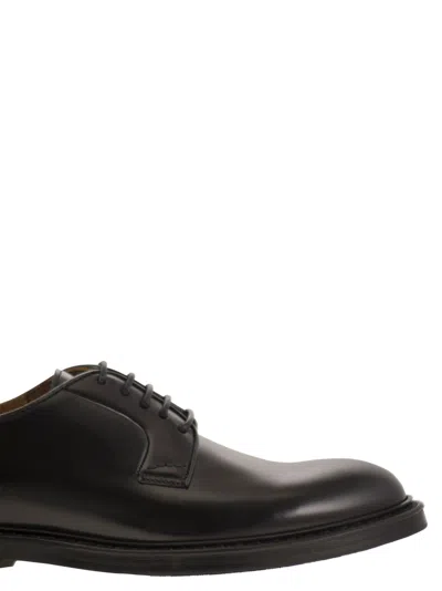 Doucal's Man Lace-up Shoes Midnight Blue Size 6.5 Soft Leather