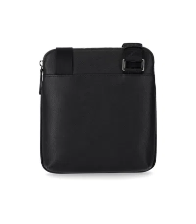 Emporio Armani Small Faux-leather Messenger Bag