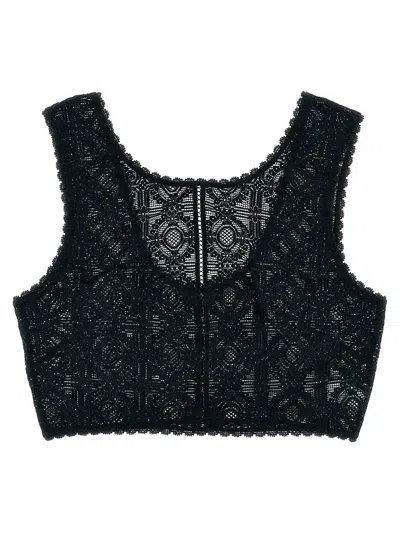 Eres 'art Gallery Lace Detail Sleeveless Bra'