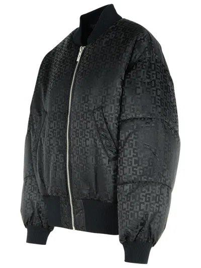 Gcds Padded Nylon Bomber Jacket