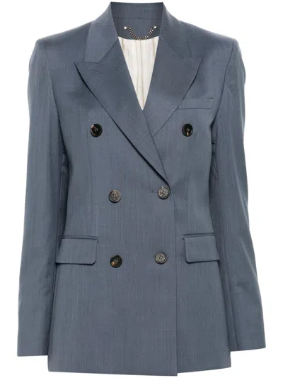 Golden Goose Journey Double-breasted Jacket Peak Lapels