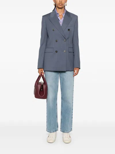 Golden Goose Journey Double-breasted Jacket Peak Lapels