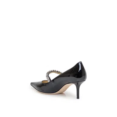 Jimmy Choo Bing 65mm Crystal-embellished Patent-leather Pumps