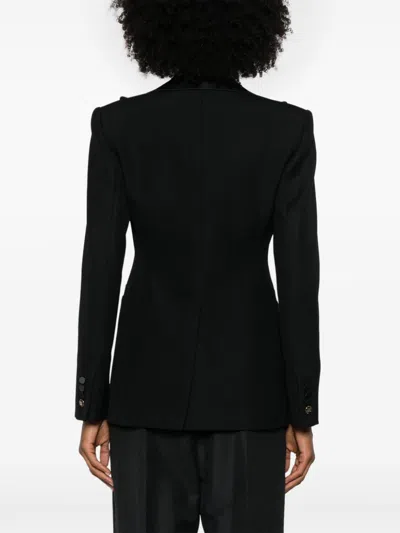 Max Mara Virgin Wool Tassel-fastened Blazer