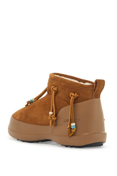 Moon Boot Luna Low Suede Beads Boots And Ankle Boots