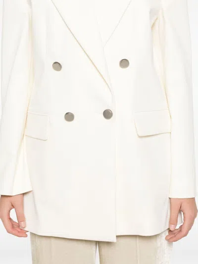 P.a.r.o.s.h Parosh Crew Cotton Blend Blazer Jacket
