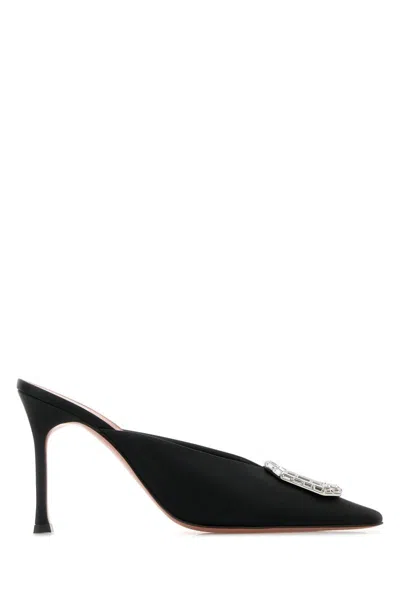 Amina Muaddi Camelia Mules In Multi