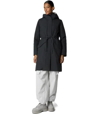 Save The Duck Noelle Black Parka In Black