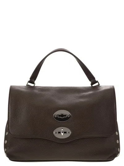 Zanellato Postina Daily Handbag S In Brown