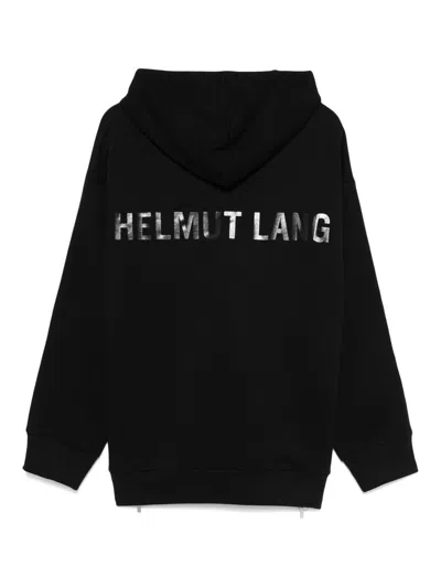 Helmut Lang Mega Zip Hoodie.cmbd In Black