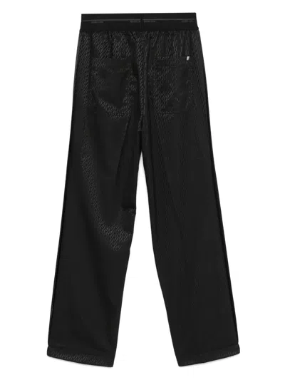 Helmut Lang Fluid Straight-leg Trousers In Black