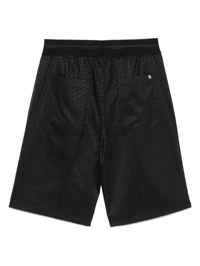 Helmut Lang Short Car Tailored In Black