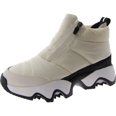 Sorel Kinetic Impact Waterproof Zip Bootie In White