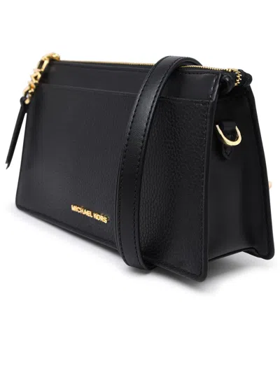 Michael Kors Black Leather 'empire' Bag In Black