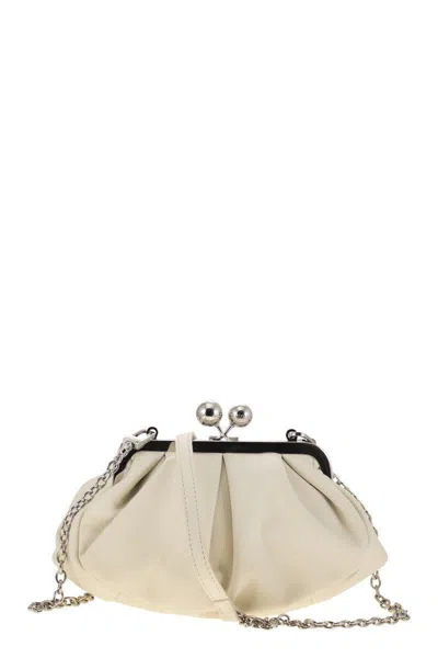 Weekend Max Mara Women's Prati - Leather Pastry Bag In Beige