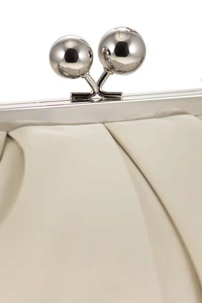 Weekend Max Mara Women's Prati - Leather Pastry Bag In Beige