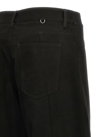 Moncler Genius Moncler X Willow Smith Zip Detailed Baggy Pants In Black