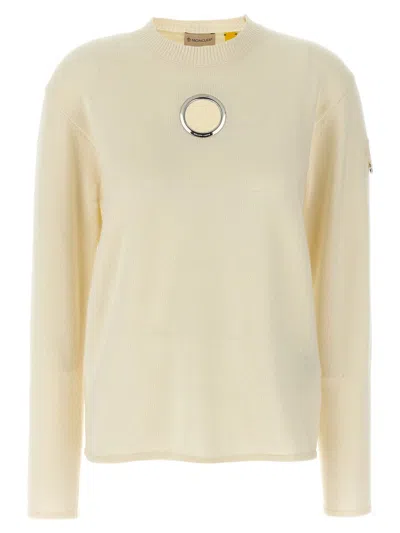 Moncler Genius 6 Moncler X Willow Smith - Crew-neck Wool Sweater In White