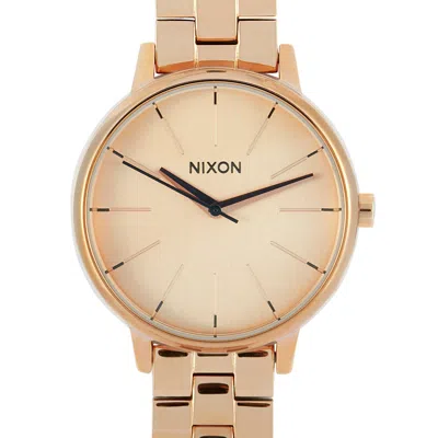Nixon Kensington All Rose Gold Watch A099-897-00 In Multi