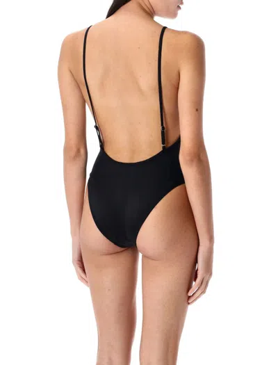 Diesel Daisydnm Onepiece Swimsuit In Black