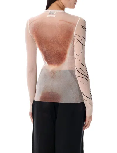 Jean Paul Gaultier Le Classique Short Dress In Pale Pink