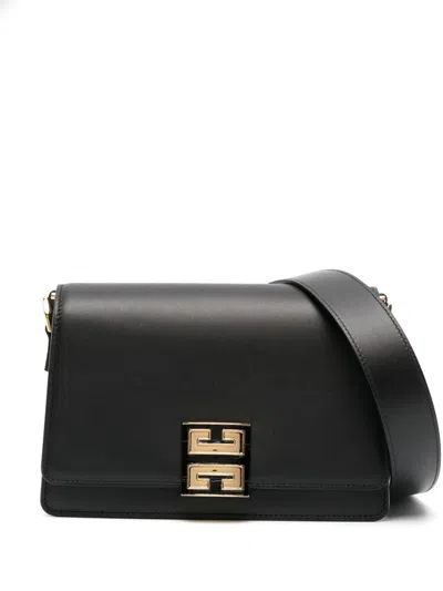 Givenchy Women 4g Leather Crossbody Bag In Black
