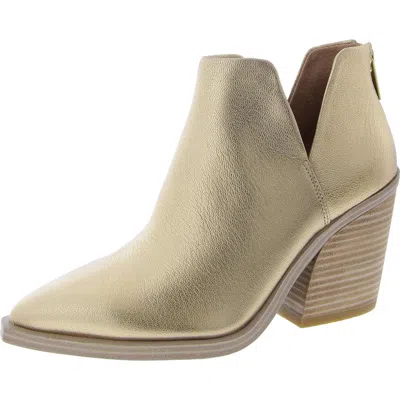 Vince Camuto Gdgeta Womens Zipper Cut-out Booties In Multi