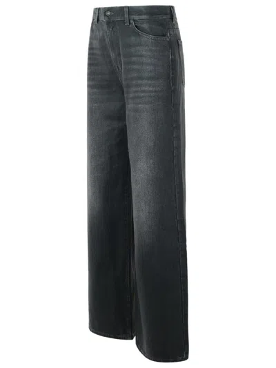 7 For All Mankind Scout Liquorice In Black