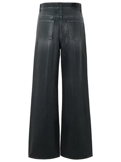 7 For All Mankind Scout Liquorice In Black