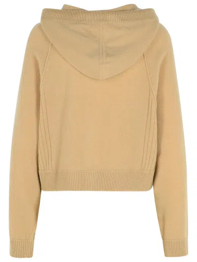 Colorush 'robbie Seam' Beige Cashmere Sweater In Beige