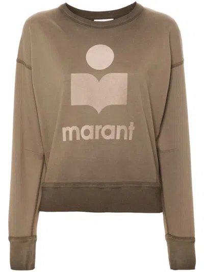 Isabel Marant Étoile Moby Sweatshirt In Green