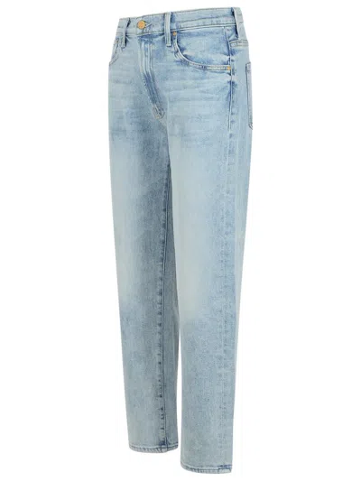 Mother 'the Ditcher' Light Blue Denim Jeans In Blue