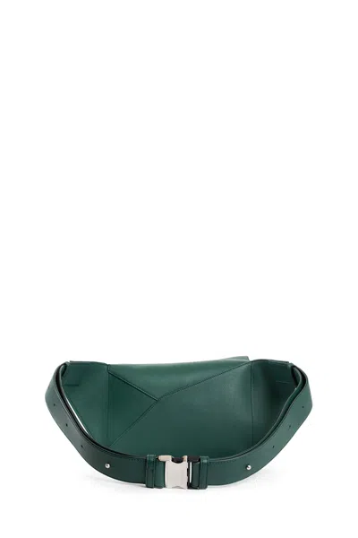 Loewe Man Green Fanny Packs In Green