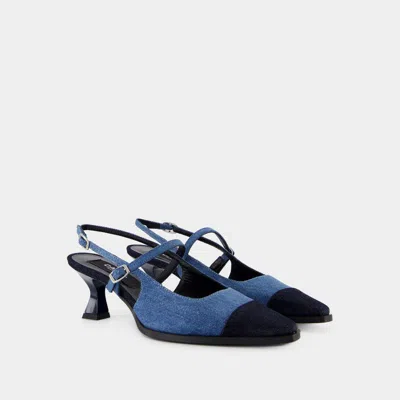 Carel Paris Cecile Slingback Pumps In Blue