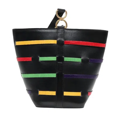 Pre-owned Celine Céline Black Leather Shoulder Bag ()