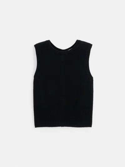 Alex Mill Lucie Vest In Cashmere In Black