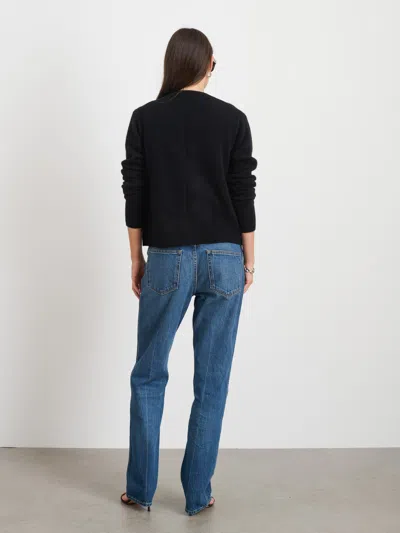 Alex Mill Lucie Cardigan In Cashmere In Black