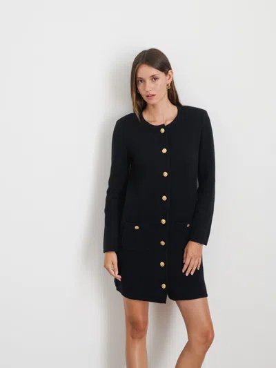 Alex Mill Paris Sweater Dress In Black