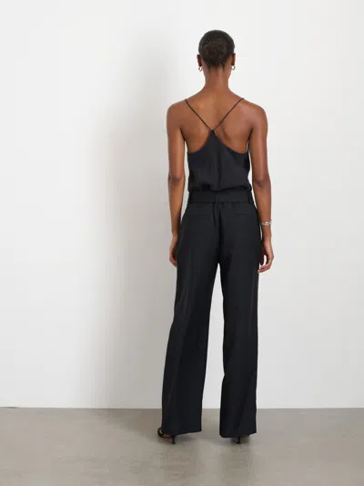 Shop Alex Mill Sammy Trouser In Wool Blend In Black