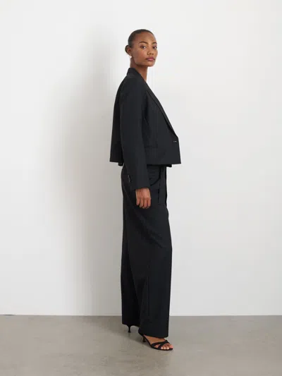 Alex Mill Sammy Blazer In Wool Blend In Black